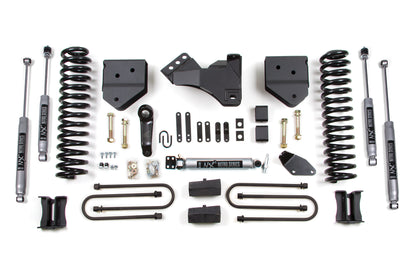 4 Inch Lift Kit Ford F250/F350 Super Duty 08-10 4WD Diesel Block Kit with Factory Overload BDS Suspension