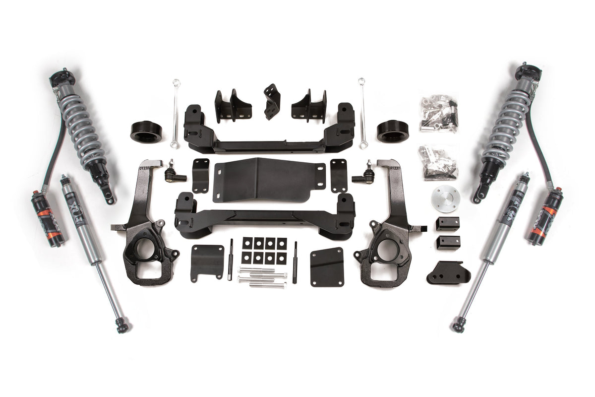 09-11 Ram 1500 4WD 4 Inch Suspension Lift Kit, 3 Inch Rear Lift, Coil Spring - Fox 2.5 Performance Elite Series C/O, Fox 2.5 Performance Elite Series Shocks BDS Suspension