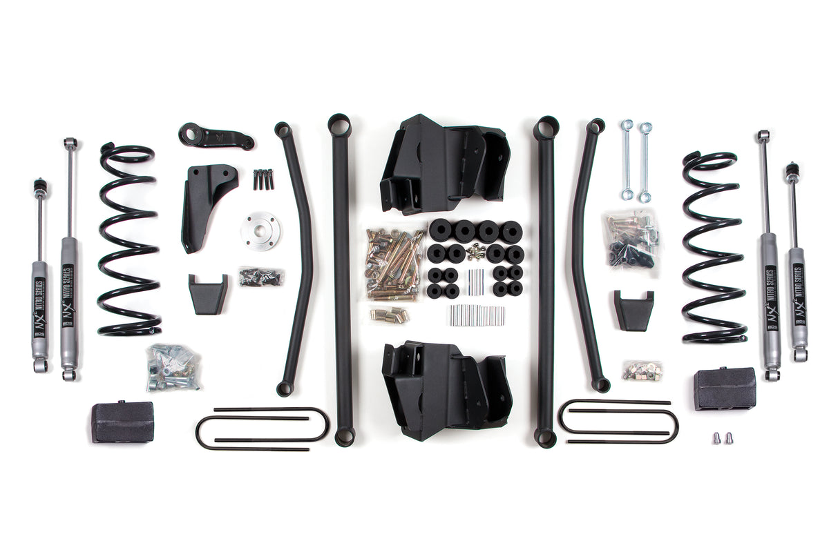 6 Inch Lift Kit Long Arm Dodge Ram 2500/3500 2008 4WD Diesel Block 3.5 Inch Axle BDS Suspension