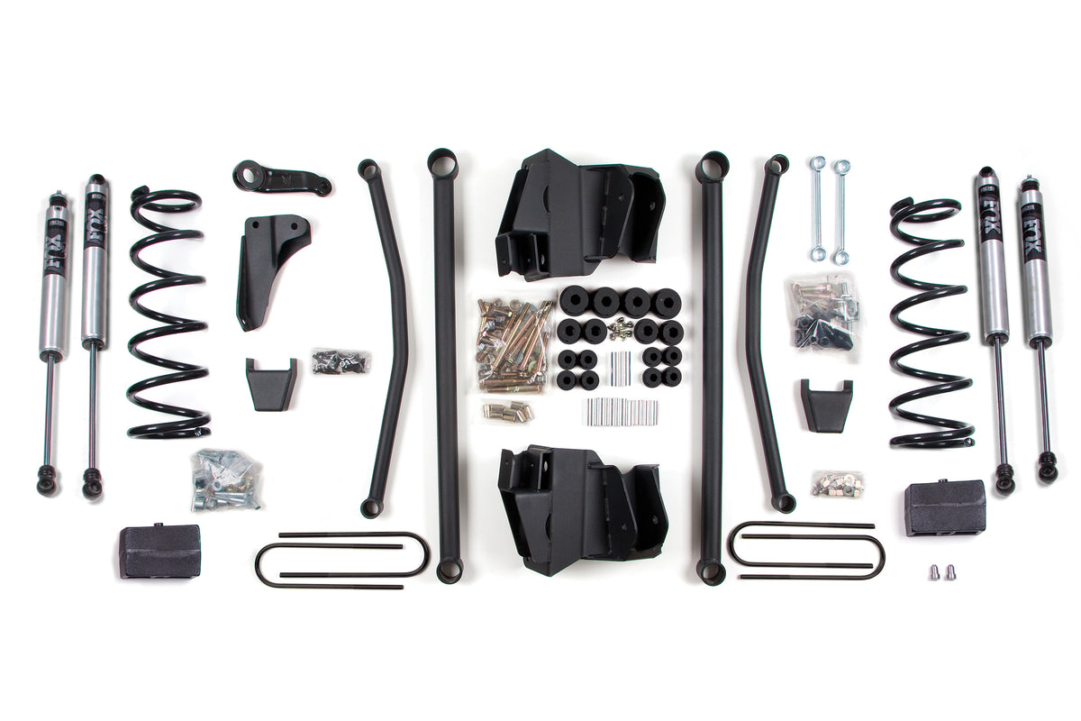 09-13 Dodge Power Wagon 4 Inch Lift Kit Block w/4 Inch Axle - Fox 2.0 IFP Performance Series Shocks BDS Suspension