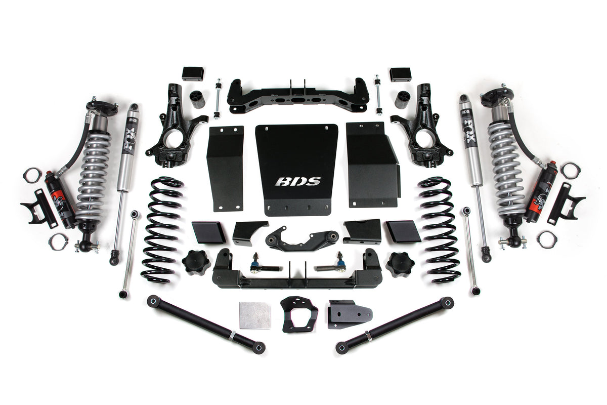 6 Inch Lift Kit FOX 2.5 Performance Elite Coil-Over 15-19 Suburban, Tahoe, Yukon/XL 1500 4WD