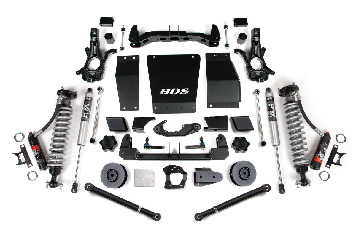 4 Inch Lift Kit FOX 2.5 Performance Elite Coil-Over 15-19 Suburban, Tahoe, Yukon/XL 1500 4WD