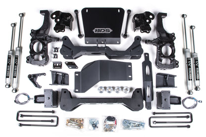 5 Inch Lift Kit Silverado/Sierra 2500HD/3500HD 20-24 4WD 5 Inch Block Without Overload BDS Suspension