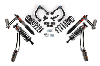 22-26 Toyota Tundra 4WD 2.25 Inch Lift Kit Fox 3.0 Internal Bypass Factory Race Series Shocks BDS Suspension