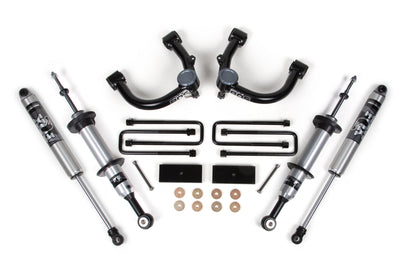16-23 Toyota Hilux Performance Lift 2 Inch Front, 1 Inch Rear, Block - 2.5 Performance Elite Series C/O, 2.5 Performance Elite Series BDS Suspension