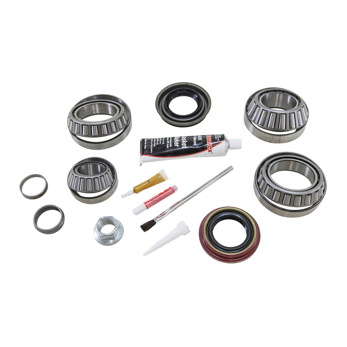 Bearing Install Kit For '97-'98 Ford 9.75 Inch Differential 9.75 Inch Ford '97-'98 Bearing & Seal Kit Check Nut Thread Pitch Yukon Gear