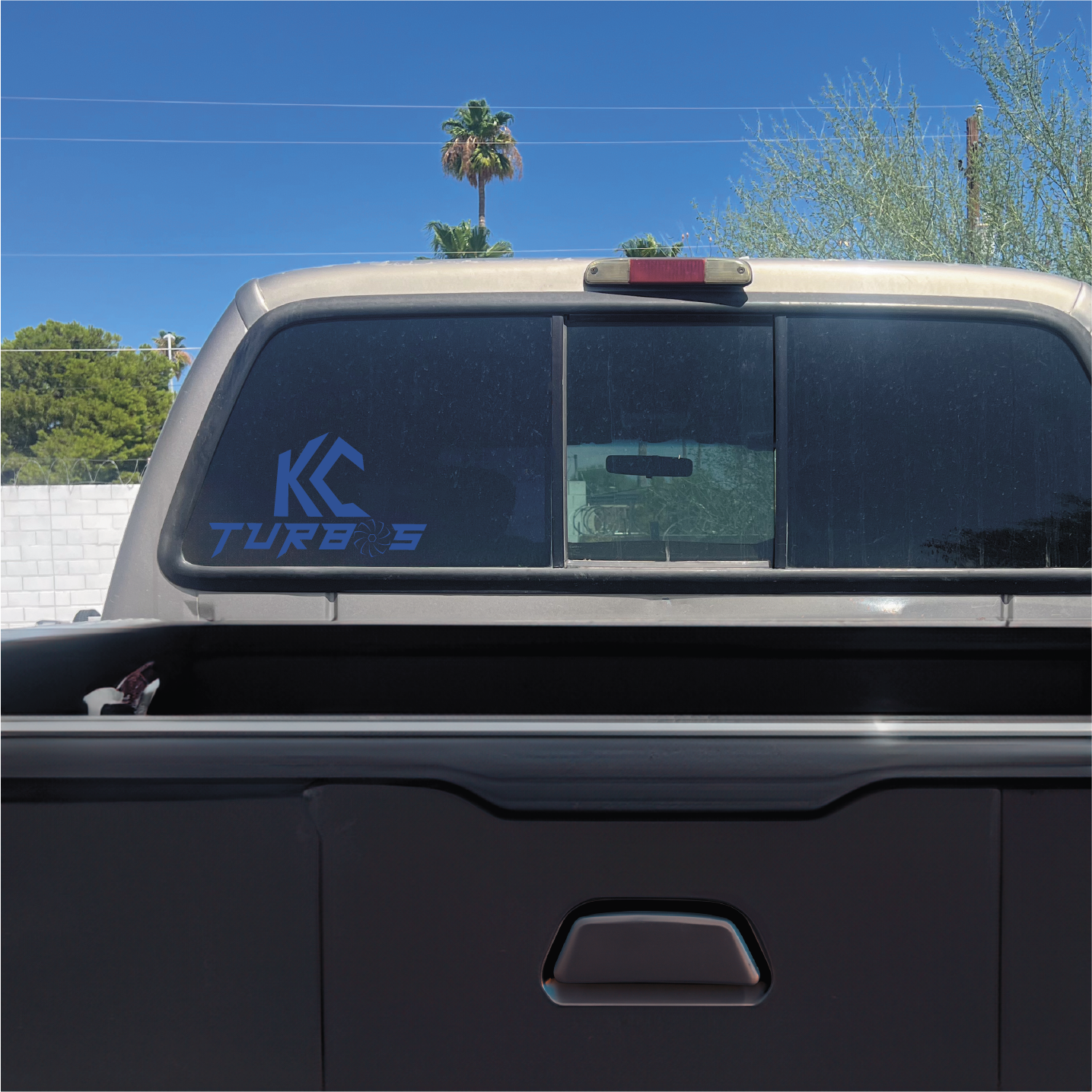 KC Turbos Original Logo - Vinyl Decal - view 4