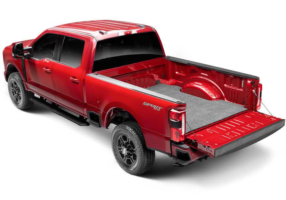 Bedmat For Spray-In Or No Bed Liner 17-24 Ford Superduty 6.5' Short Bed 3/4 Inch Thick For Use w/Spray On Bed Liner And Non Liner Applications Charcoal BedRug