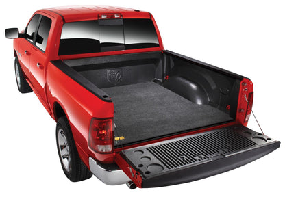 Bedmat For Drop-In 09-18 (19-23 Classic) Dodge Ram 5'7 inch W/O Rambox 1/2 Inch Thick Installs Over Existing Plastic Drop In Bed Liner w/o Bed Rail Storage Charcoal BedRug