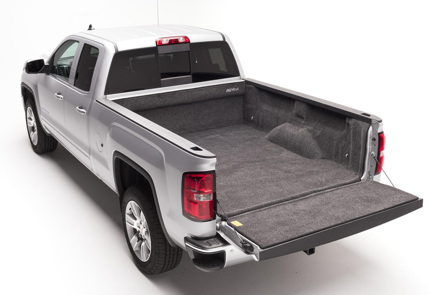 07-18 (19 Legacy/Limited) Silverado/Sierra 6' 6 inch Bed Complete Truck Bed Liner 3/4 Inch Thick Floor 1/4 Inch Thick Side Walls Incl. Bulkhead And Tailgate w/o Cargo Channel System Charcoal BedRug