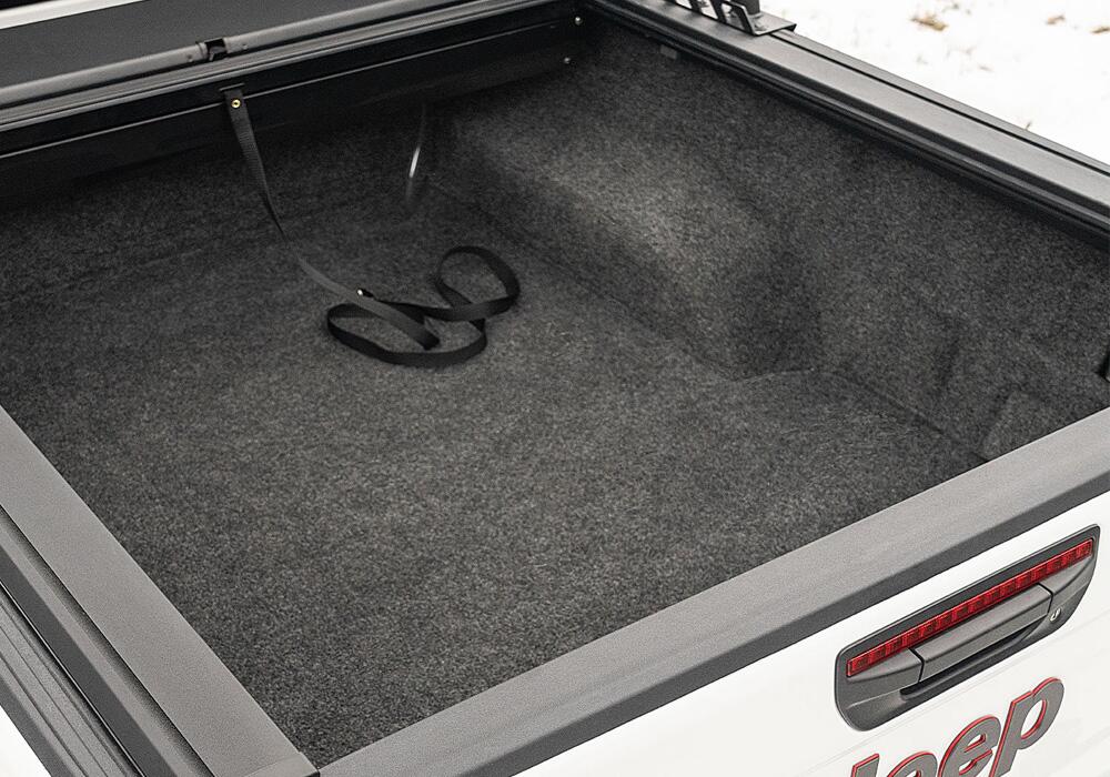 20+ Jeep Gladiator Complete Truck Bed Liner 3/4 Inch Thick Floor 1/4 Inch Thick Side Walls Incl. Bulkhead And Tailgate Charcoal BedRug