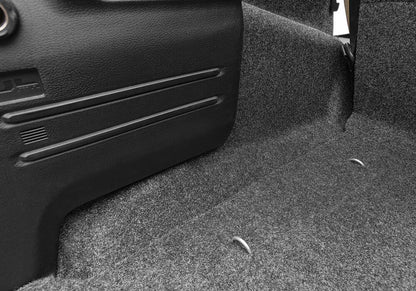 Jeep 18+ Jeep JL Floor Linger Kit 2 pc. Front Replaces Factory Carpet Kit Charcoal BedRug