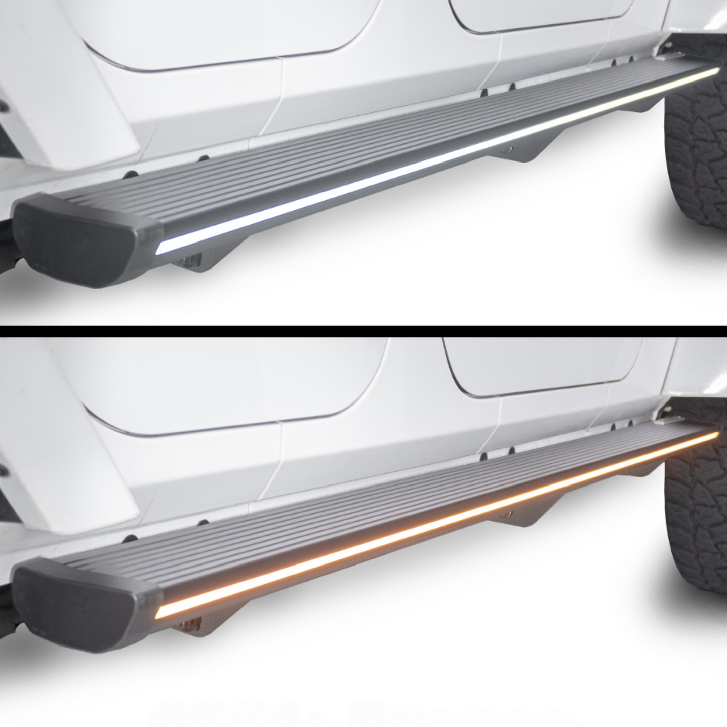 Lumastep M1 Light Up Running Boards | 2018-2026 Jeep Wrangler JLU