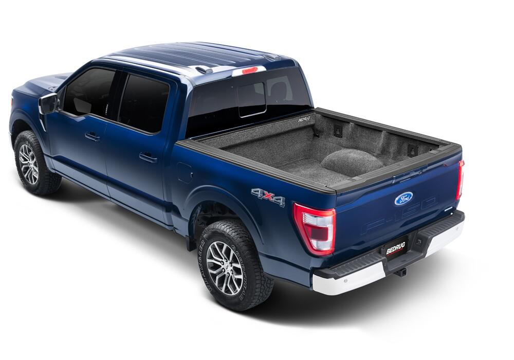 15+ Ford F-150 6'7 inch Bed Complete Truck Bed Liner 3/4 Inch Thick Floor 1/4 Inch Thick Side Walls Incl. Bulkhead And Tailgate Charcoal BedRug