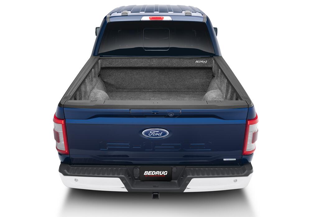 15+ Ford F-150 6'7 inch Bed Complete Truck Bed Liner 3/4 Inch Thick Floor 1/4 Inch Thick Side Walls Incl. Bulkhead And Tailgate Charcoal BedRug