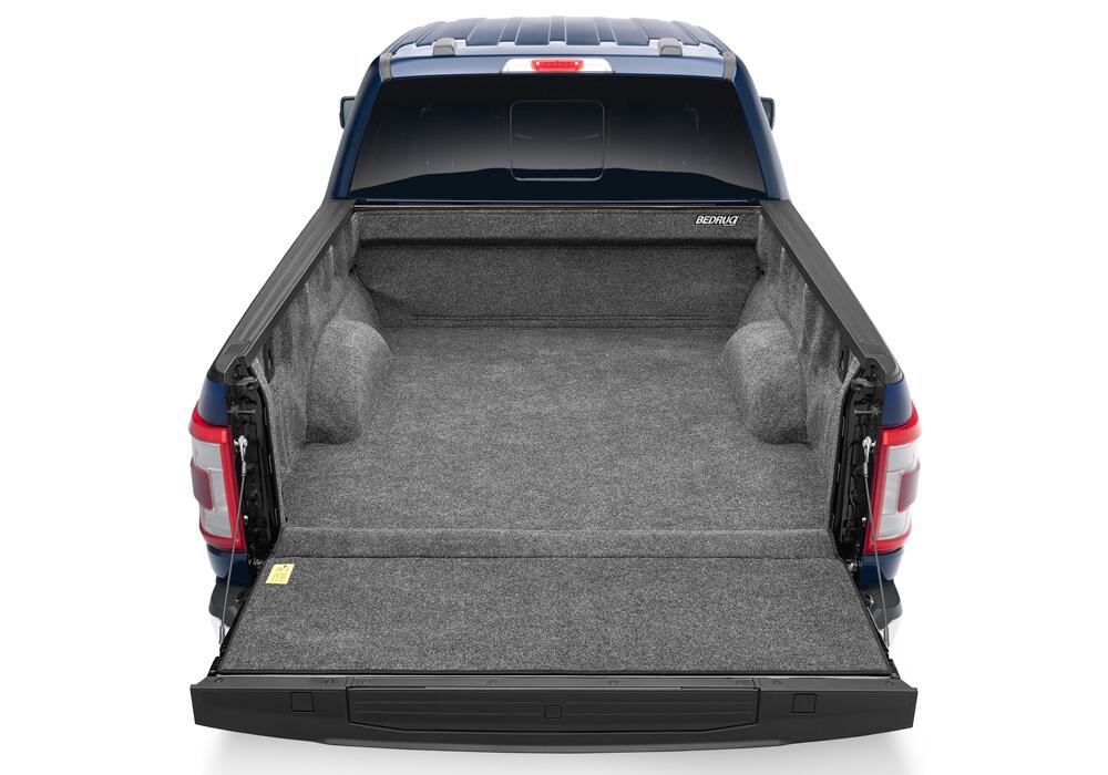 15+ Ford F-150 6'7 inch Bed Complete Truck Bed Liner 3/4 Inch Thick Floor 1/4 Inch Thick Side Walls Incl. Bulkhead And Tailgate Charcoal BedRug