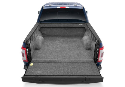 15+ Ford F-150 6'7 inch Bed Complete Truck Bed Liner 3/4 Inch Thick Floor 1/4 Inch Thick Side Walls Incl. Bulkhead And Tailgate Charcoal BedRug