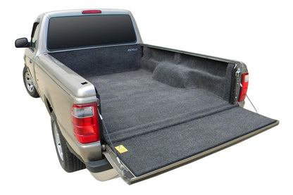 Complete Truck Bed Liner 3/4 Inch Thick Floor 1/4 Inch Thick Side Walls Incl. Bulkhead And Tailgate 2019-2023 Ford Ranger Supercab 5' Bed Charcoal BedRug