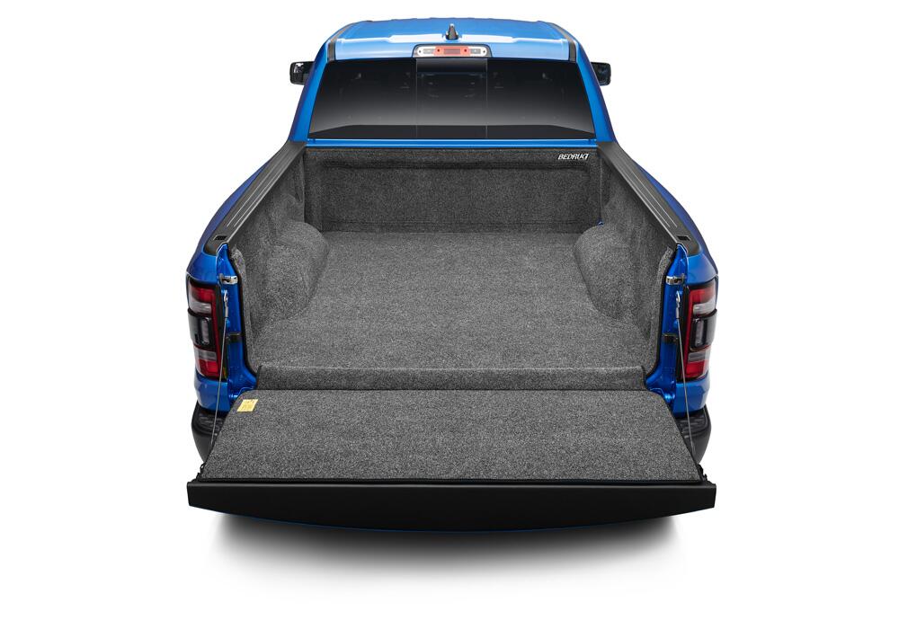 Truck Bed Liner 19+ (New Body Style) Dodge Ram 6'4 inch Bed W/Out Rambox W/Out Multifunction Tailgate Charcoal BedRug