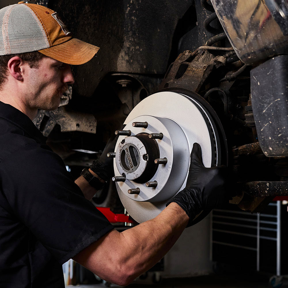 Doc's Diesel Ford 7.3L Powerstroke F250/F350 SRW High Carbon Front Brake Rotor Set 1997-1999