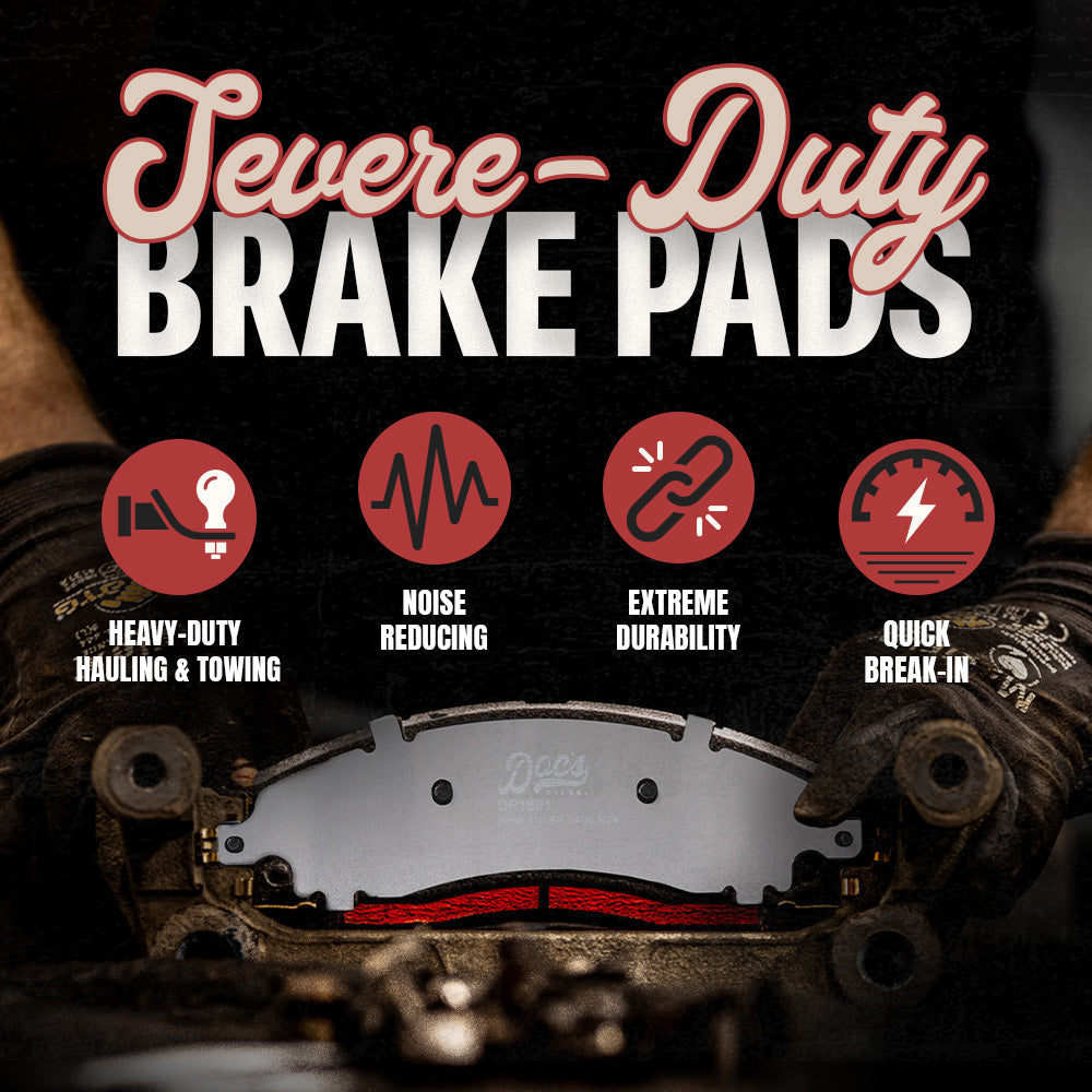 Doc's Diesel RAM 6.7L/5.9L Cummins SRW Front and Rear Brake Pads and Rotors Kit 2019-2024