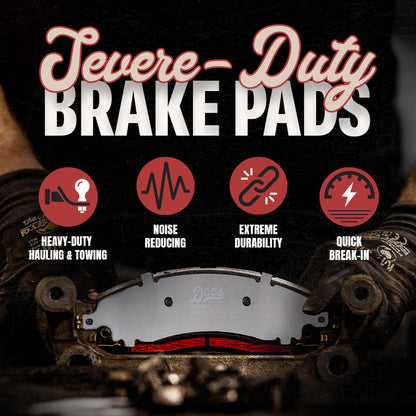 Doc's Diesel RAM 6.7L/5.9L Cummins SRW Front and Rear Brake Pads and Rotors Kit 2019-2024