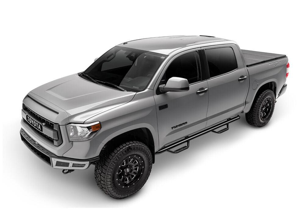 Nerf Step Bar Wheel-to-Wheel (2 Steps per Side) 2015-2019 Chevy Tahoe/GMC Yukon Gloss Black NFab