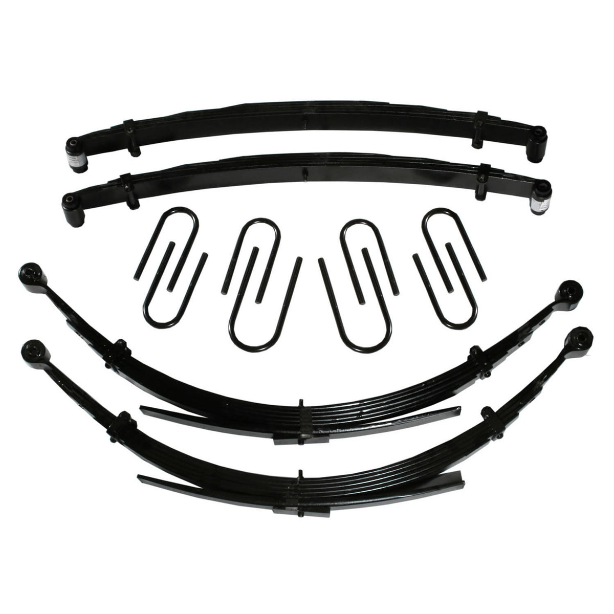 Lift Kit 6 Inch Lift 75-87 Jimmy Includes Front/Rear Leaf Springs Front/Rear U Bolt Kits Bushing Kit Brake Line Brackets Skyjacker
