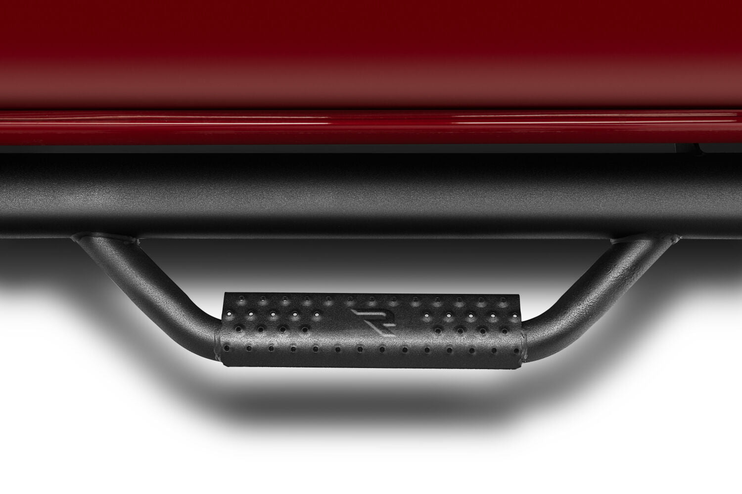 Nerf Step Bar Cab Length (2 Step per Side) 2019 (New Body Style)-2025 Chevy Silverado/GMC Sierra 1500/2020-2025 2500 HD/3500 HD Double Cab Textured Black NFab