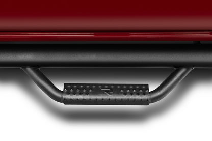 Nerf Step Bar Cab Length (2 Step per Side) 2019 (New Body Style)-2025 Chevy Silverado/GMC Sierra 1500/2020-2025 2500 HD/3500 HD Double Cab Textured Black NFab