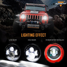 7'' LED Headlight Replacement + 4'' LED Fog Light + LED Smoke Tail Light + Front Turn Signal & Fender Flares Side Marker