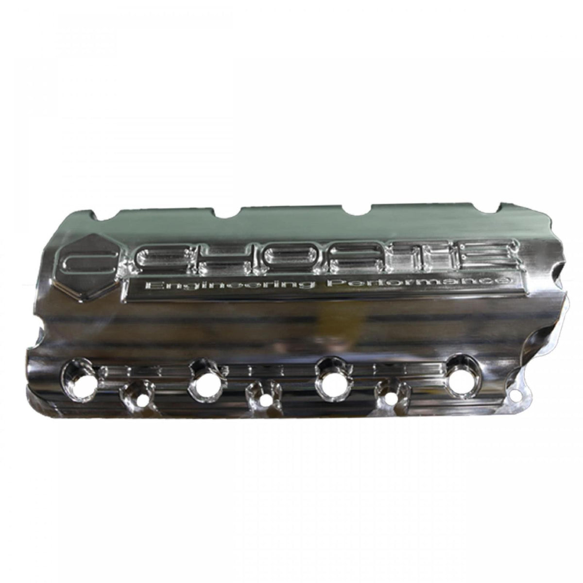 6.4 CEP Set of Billet Valve Covers w/ Integrated Oiling (Choate Logo) and Bracket Choate Performance