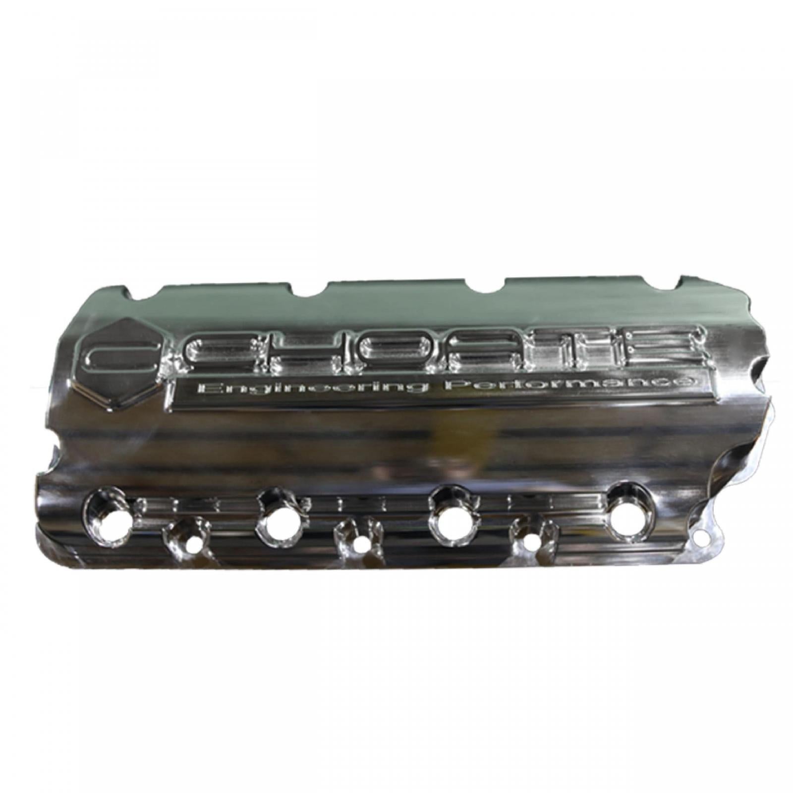 6.4 CEP Set of Billet Valve Covers w/ Integrated Oiling (Choate Logo) and Bracket Choate Performance