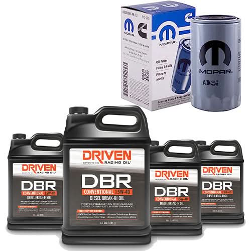 6.7L Cummins 07-18 Break-In Oil Kit 15W40 Choate Performance