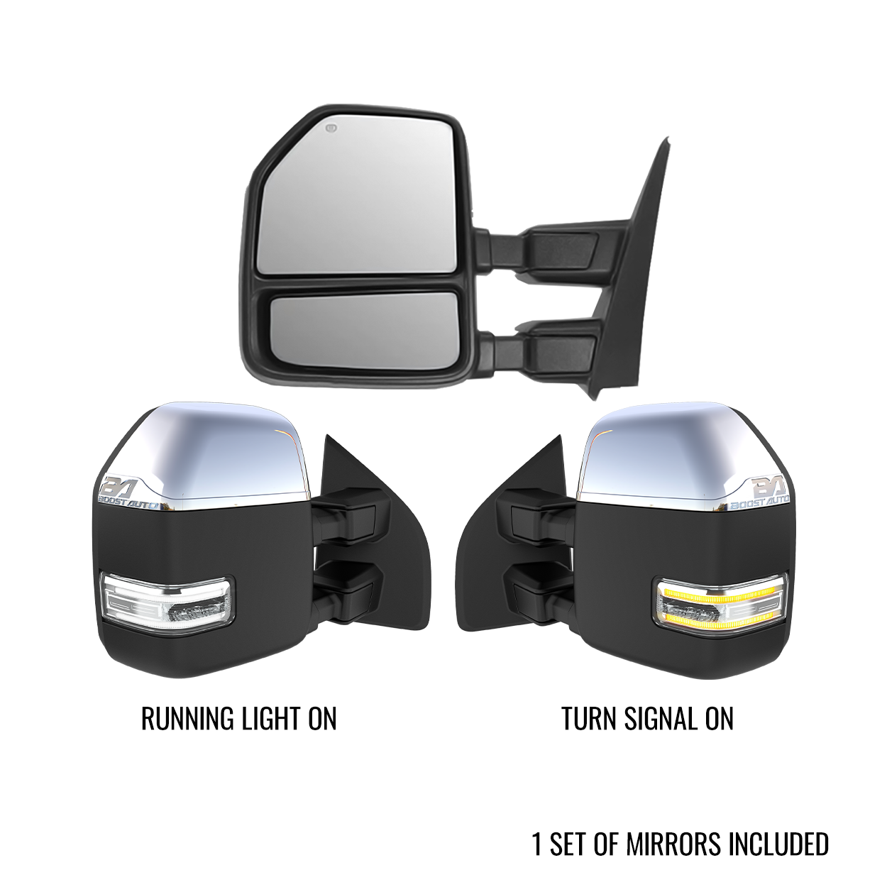 Ford F150 (2015-2020) New Style Tow Mirrors