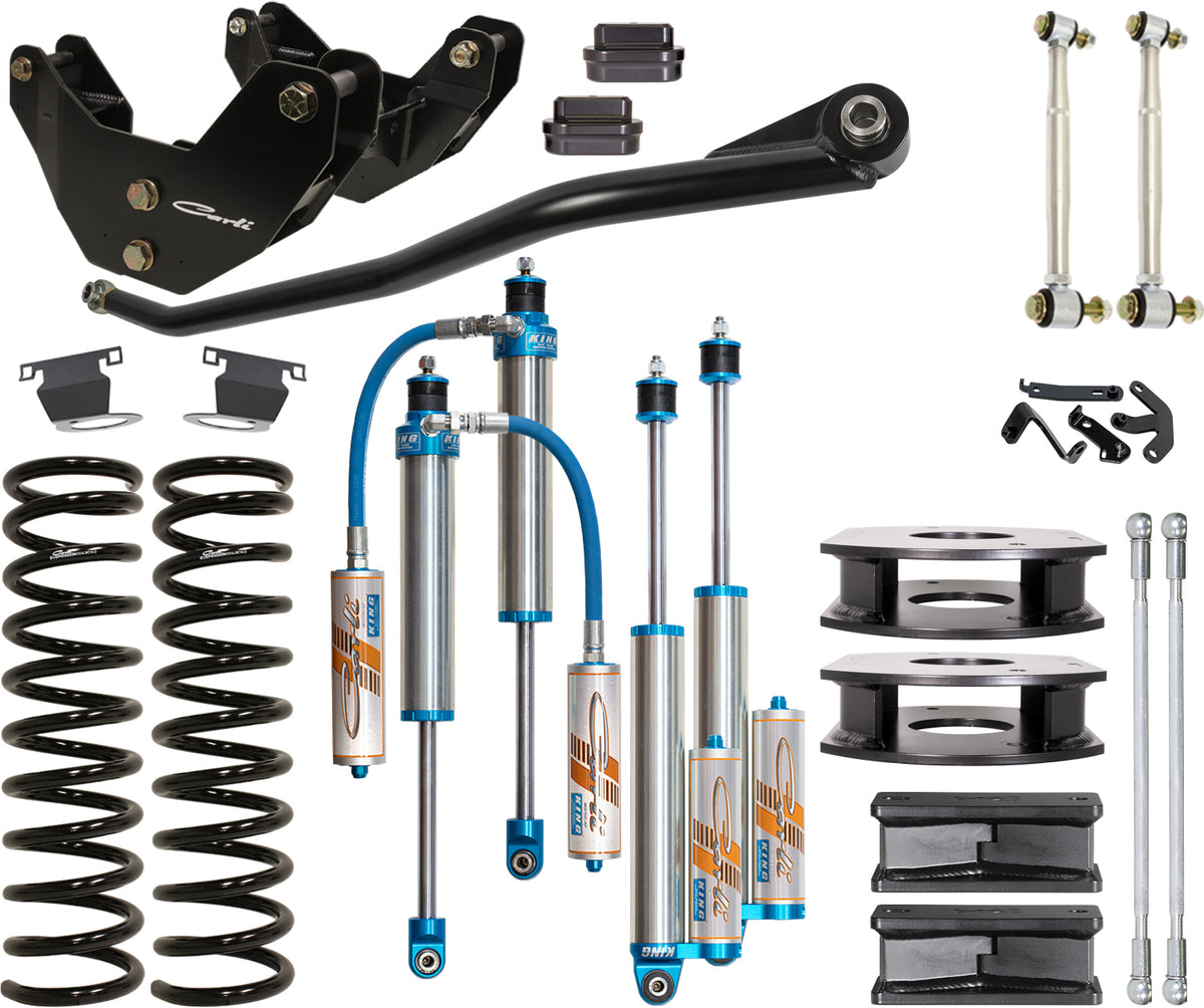 Pintop 2.5 Leveling System Base 2.5 Lift 2014-26 RAM 2500 Air Rear Carli Suspension