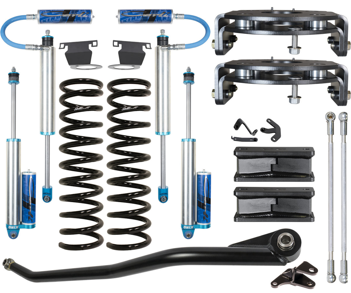 Pintop 2.5 Leveling System Base 2.5 Lift 2014-25 RAM 2500 Air Rear Carli Suspension
