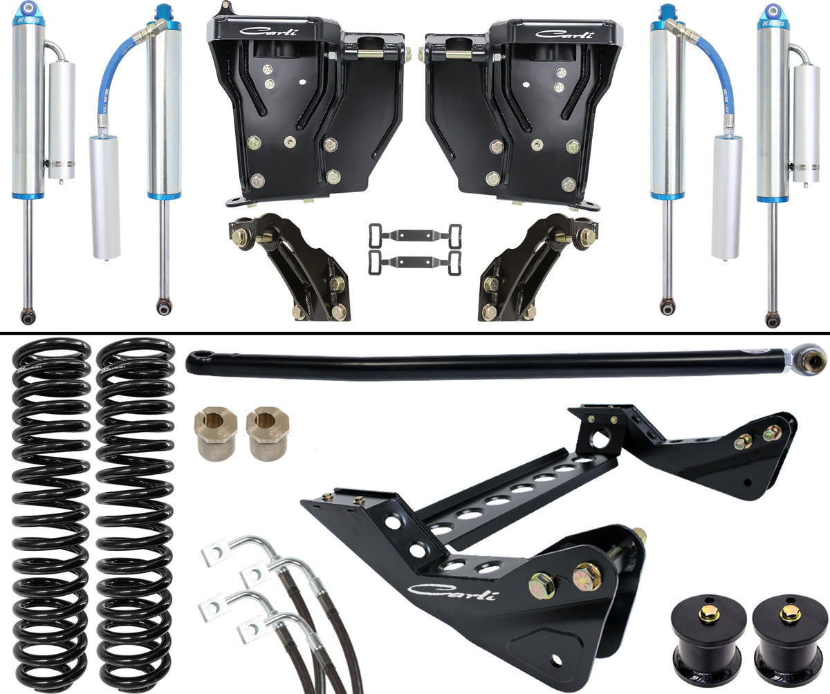 Dominator 2.5 System Base 4.5 Lift 2011-16 Ford F250/F350 Diesel Carli Suspension
