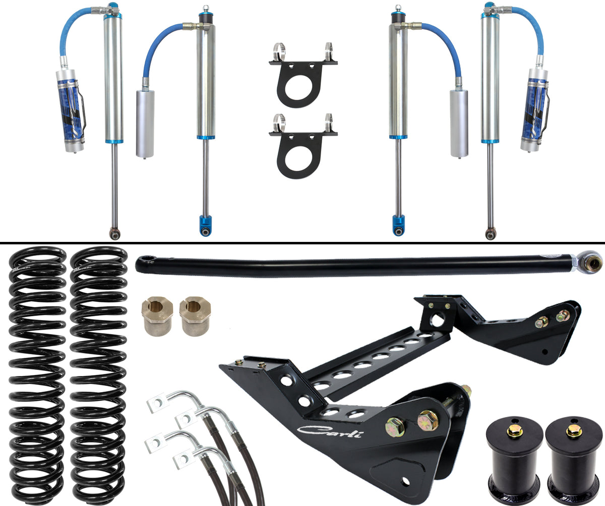 Pintop Suspension System Base 4.5 Lift 2008-10 Ford F250/F350 Diesel Carli Suspension