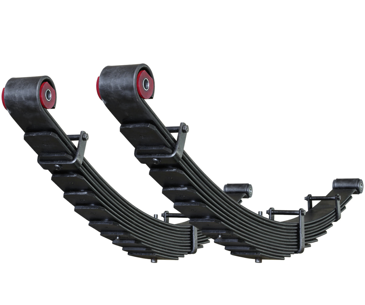 Front Leaf Spring Kit 2000-02 Ford Excursion w/7.3L 4/5 Lift Carli Suspension