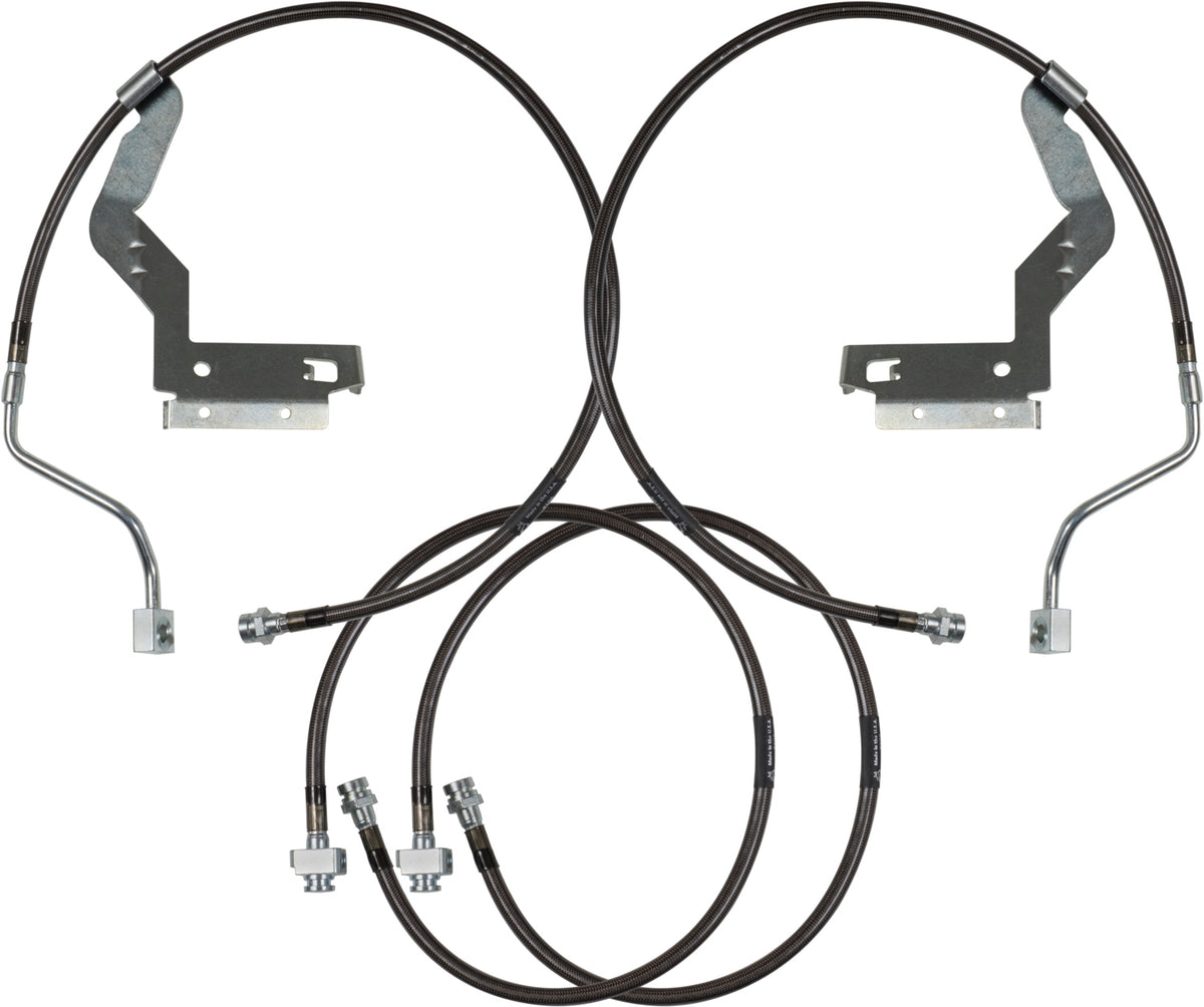 23+ Ford F250/350 4x4 SS Extended Brake Lines 5.5 inch Lift Carli Suspension