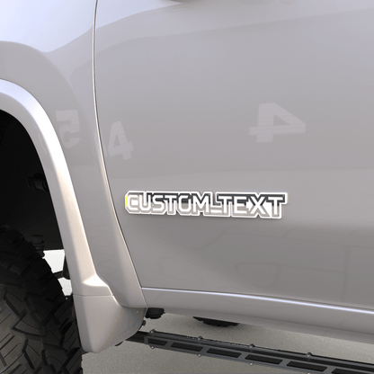 Custom Text Emblems