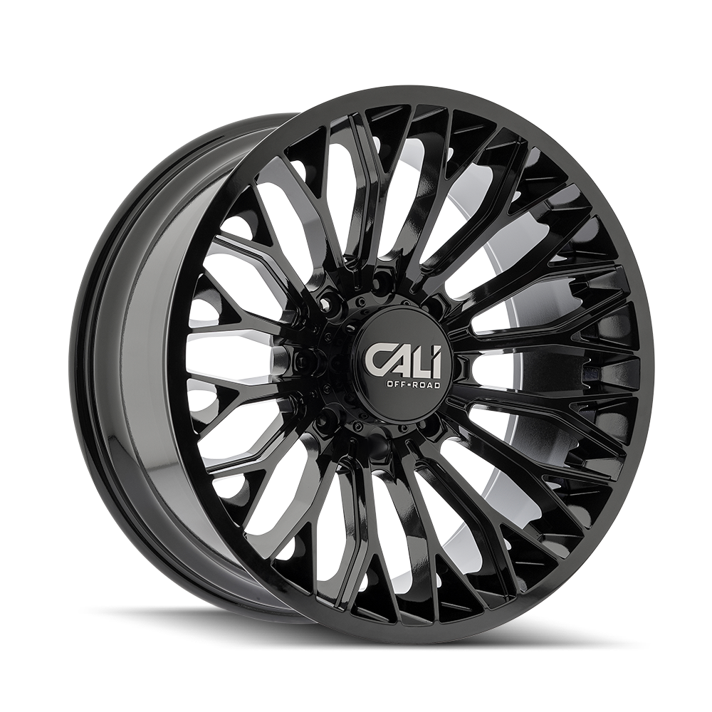CALI OFF-ROAD EVOKE 9119 GLOSS BLACK 22X10 8-170 -19MM 125.2MM 9119-22170GB-19