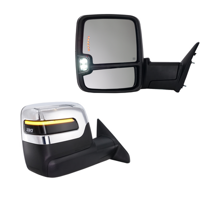 2023+ Style Ram Tow Mirrors | 2019-2022 Dodge Ram 2500/3500