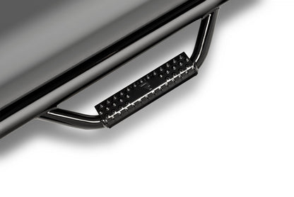 Nerf Step Bar Cab Length (2 Steps per Side) 2009-2015 Ram 1500/2010-2018 2500/3500/4500/5500 Crew Cab Gloss Black NFab