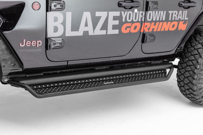 Dominator Xtreme D1 SideSteps Boards Only Textured Black 1999-2026 Ford F-250/F-350 2003-2026 Toyota Tacoma 2005-2026 Nissan Frontier Go Rhino