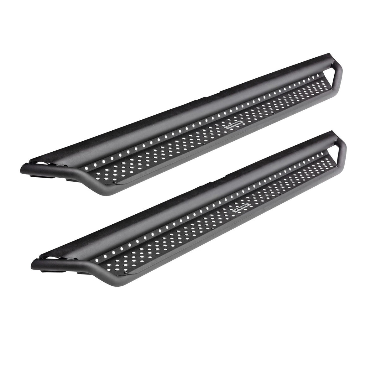 Dominator Xtreme D1 Side Steps with Rocker Panel Mounting Bracket Kit Textured Black 2022-2026 Ford Maverick Go Rhino
