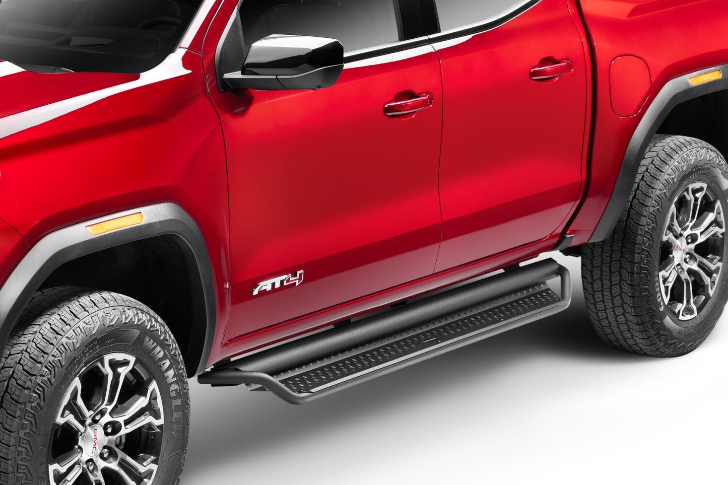 Dominator Xtreme D1 SideSteps With Mounting Bracket Kit Textured Black 2015-2026 Colorado/Canyon Go Rhino