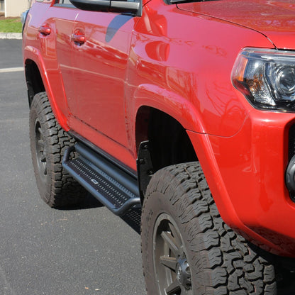 Dominator Xtreme D1 SideSteps W/ Bracket Kit Textured Black 2025-2026 Toyota 4Runner Go Rhino