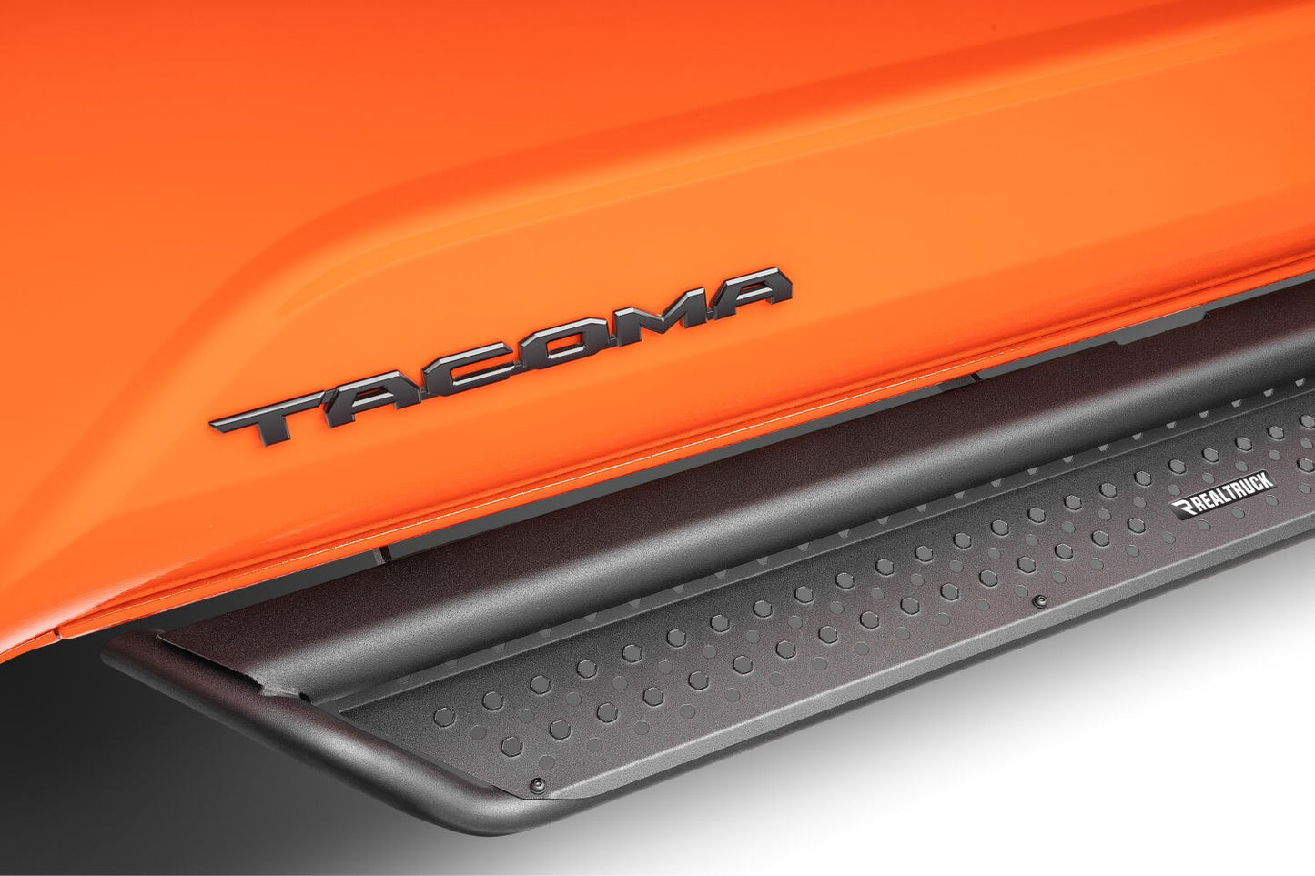 Dominator Xtreme D1 Side Steps W/Rocker Panel Mounting Bracket Kit Double Cab Textured Black 2024-2026 Toyota Tacoma Go Rhino